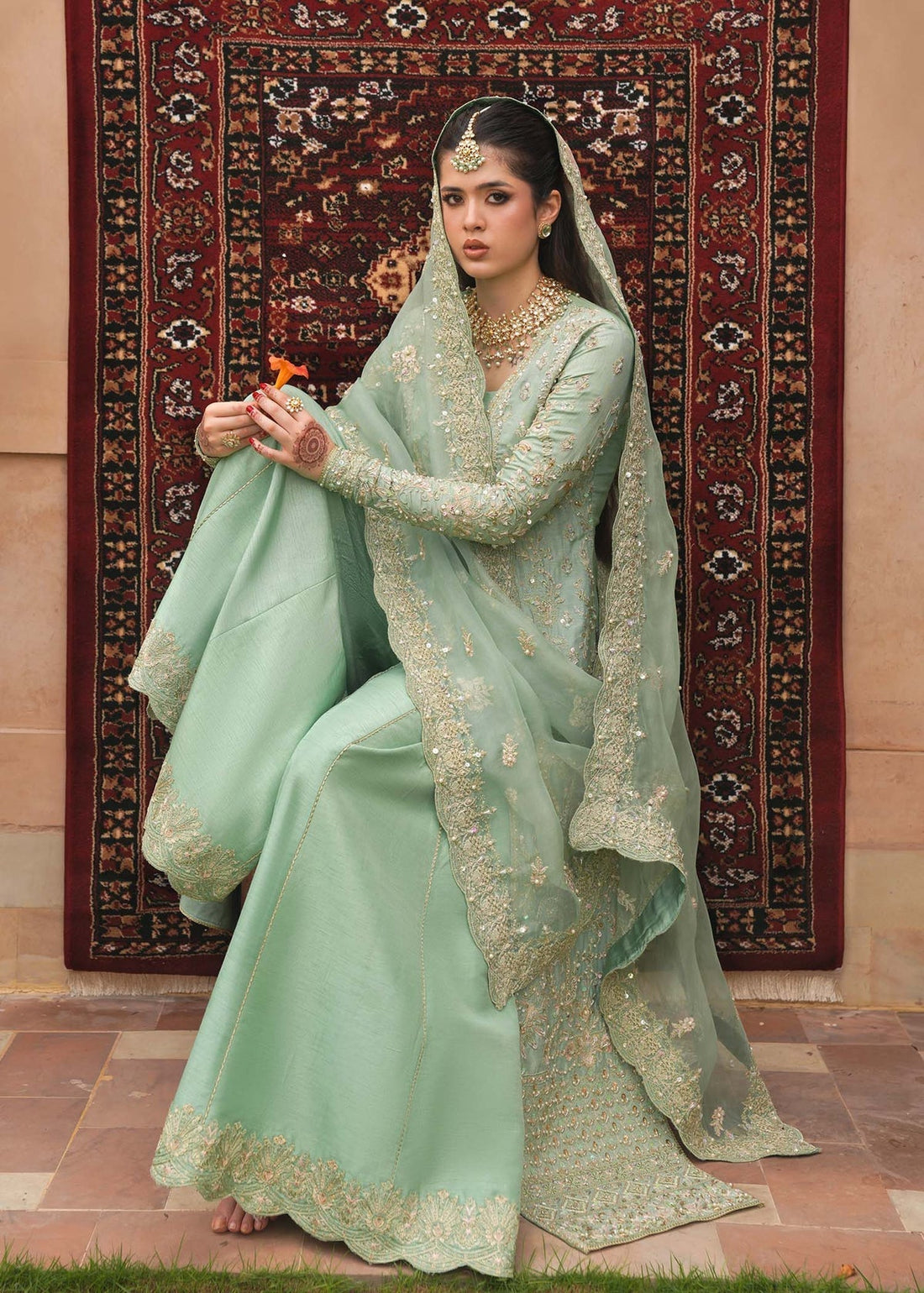 Kanwal Malik | Saheli Luxury Pret 24 | Kaneez - House Of Hania