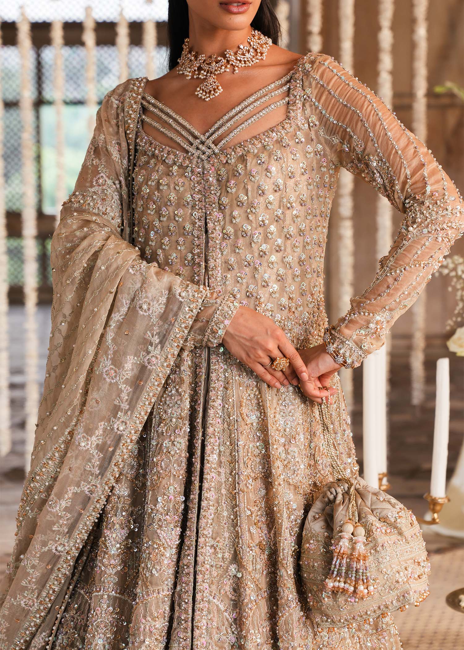 Kanwal Malik | Sajni Wedding Festive | DARAKSHAN - House Of Hania