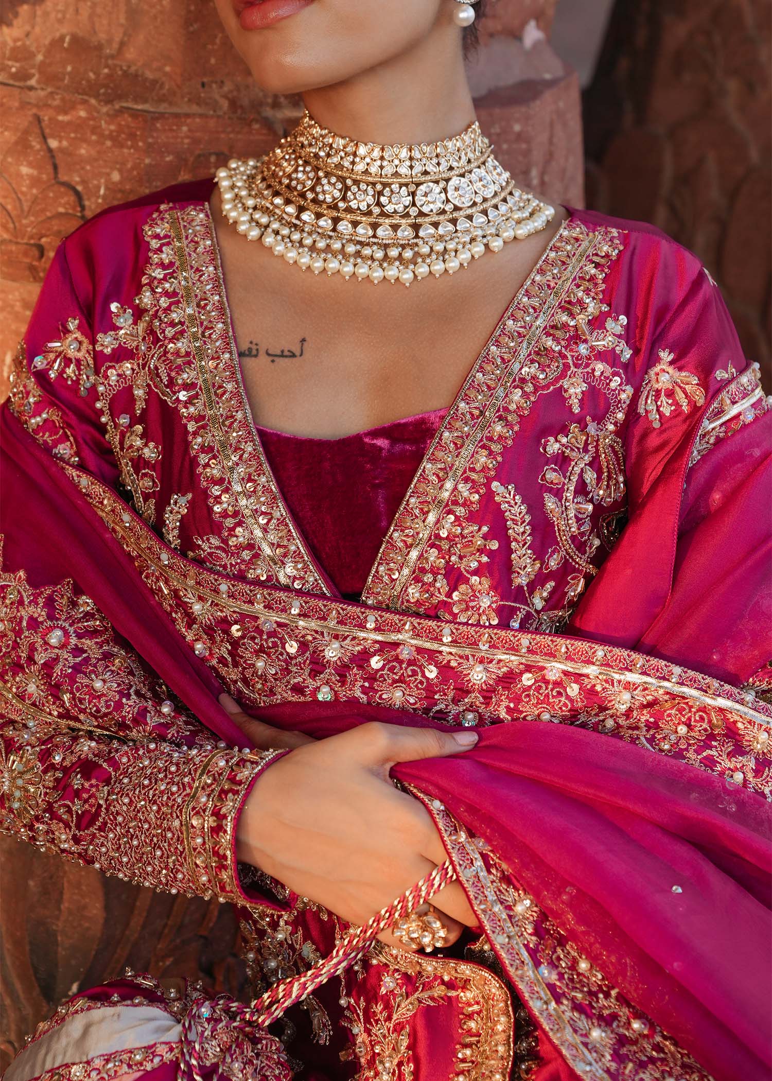 Kanwal Malik | Sajni Wedding Festive | INAZAR - House Of Hania