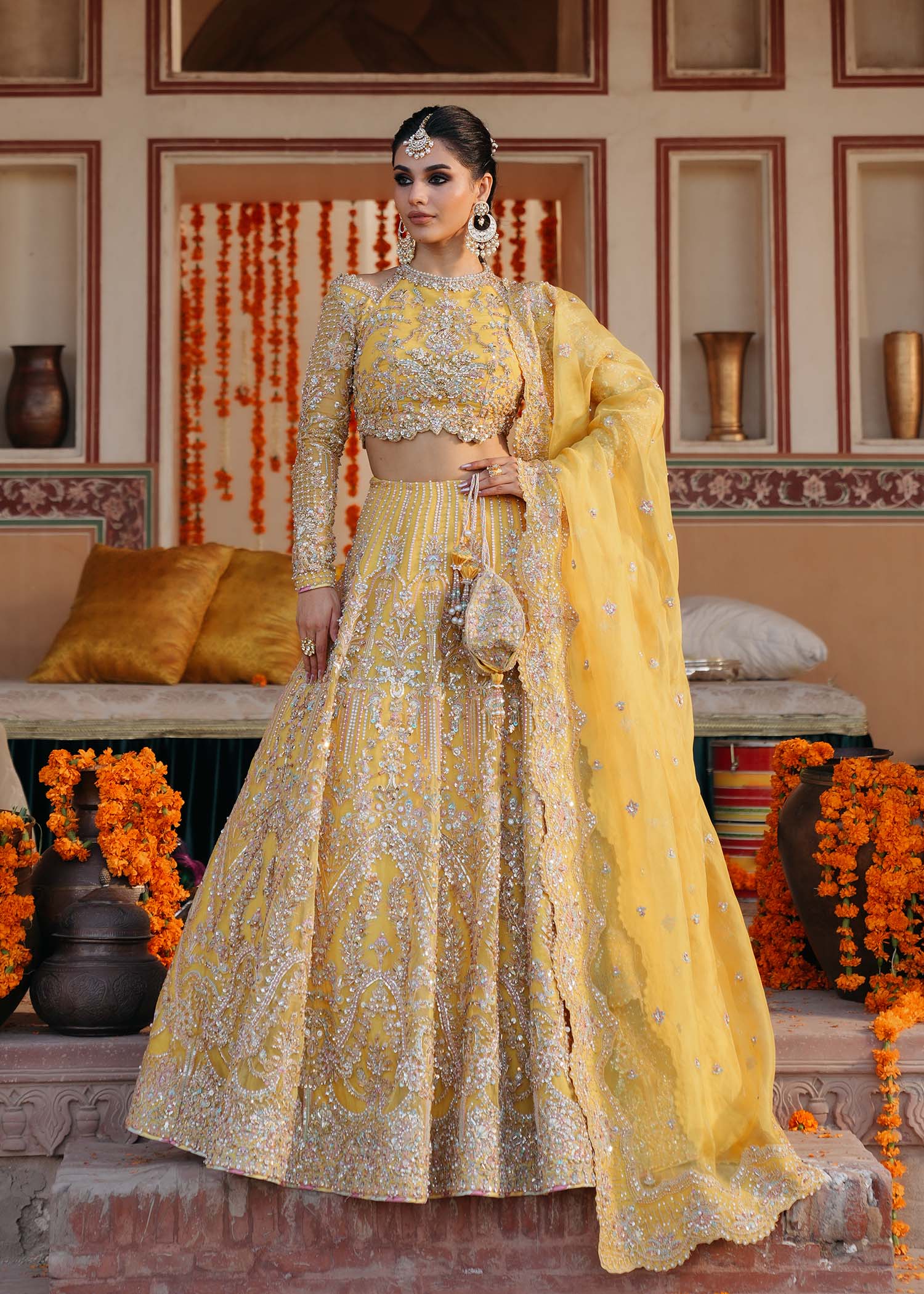Kanwal Malik | Sajni Wedding Festive | KHIRAD - House Of Hania