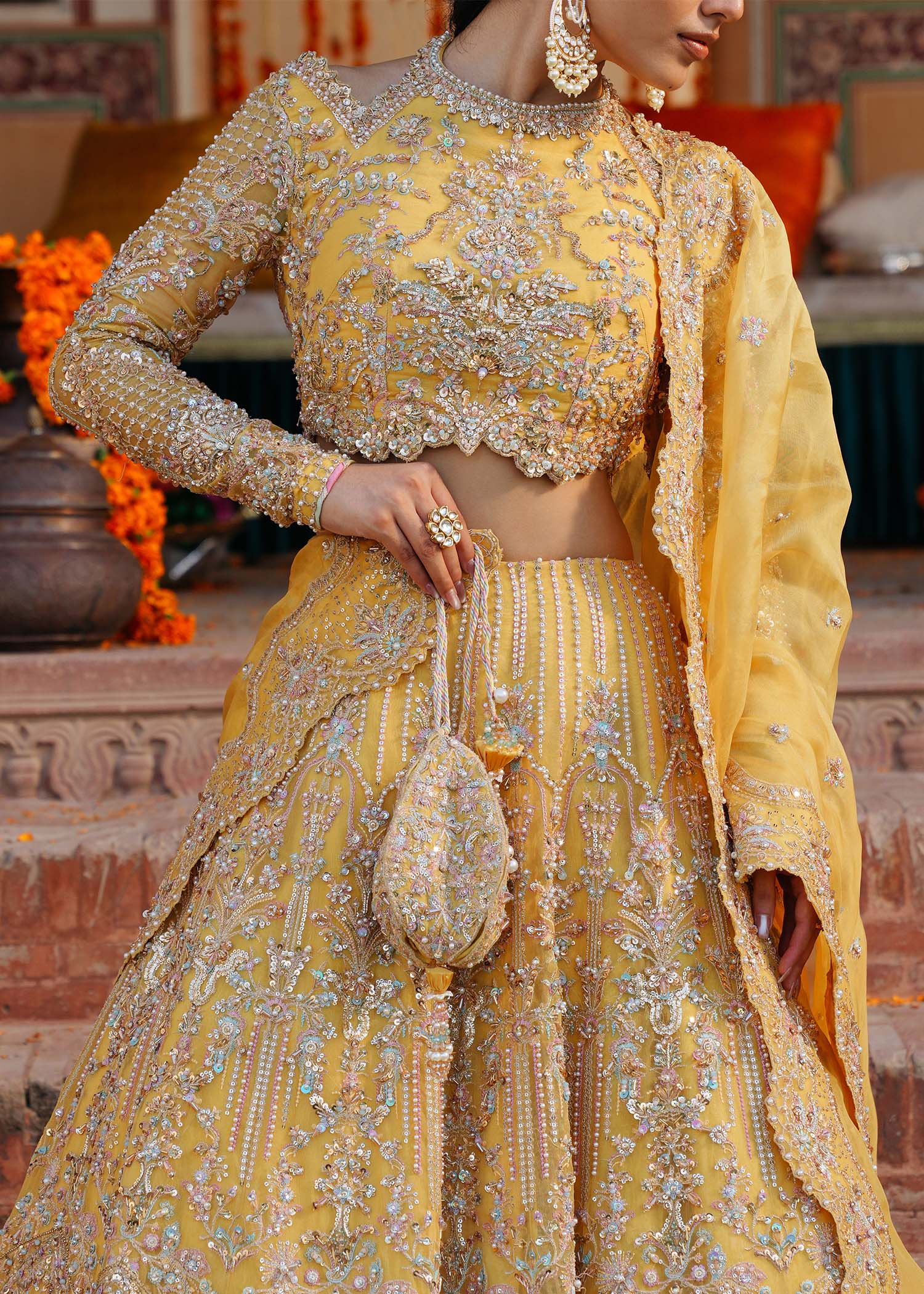 Kanwal Malik | Sajni Wedding Festive | KHIRAD - House Of Hania