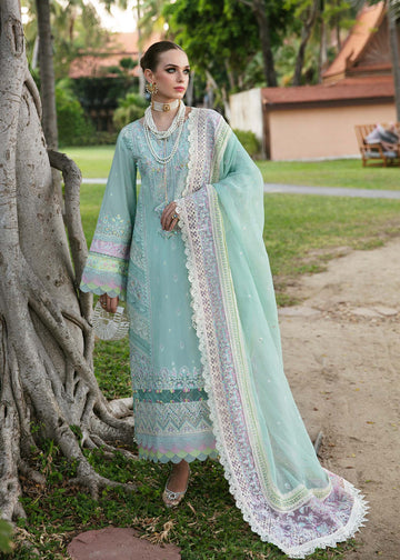 Kanwal Malik | Sareen Luxury Lawn 24 | Camilla - House Of Hania