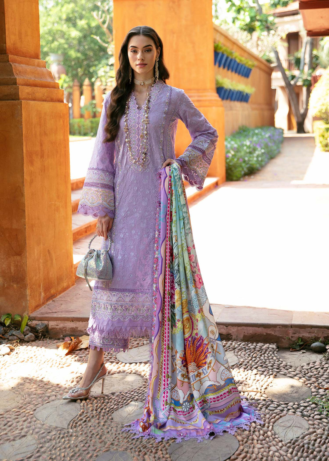 Kanwal Malik | Sareen Luxury Lawn 24 | Capri - House Of Hania