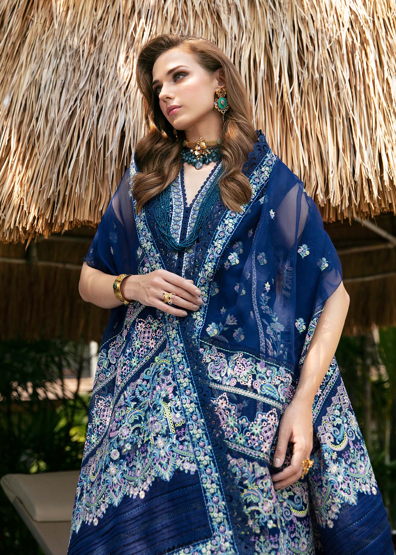 Kanwal Malik | Sareen Luxury Lawn 24 | Rohma - House Of Hania
