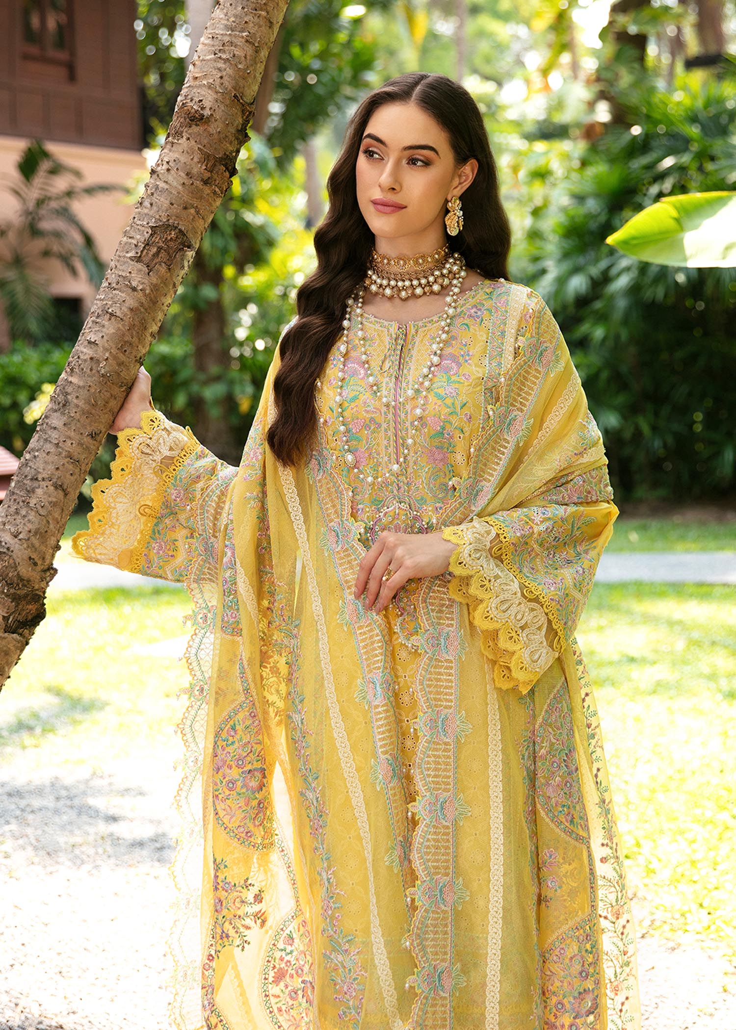 Kanwal Malik | Sareen Luxury Lawn 24 | Vanessa - House Of Hania
