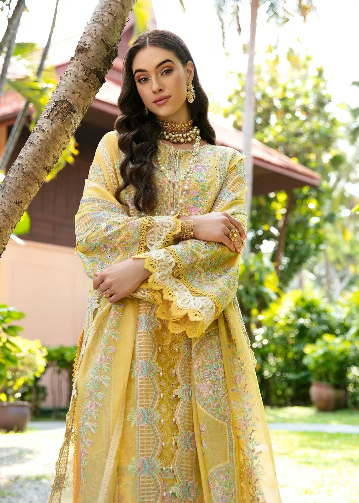 Kanwal Malik | Sareen Luxury Lawn 24 | Vanessa - House Of Hania