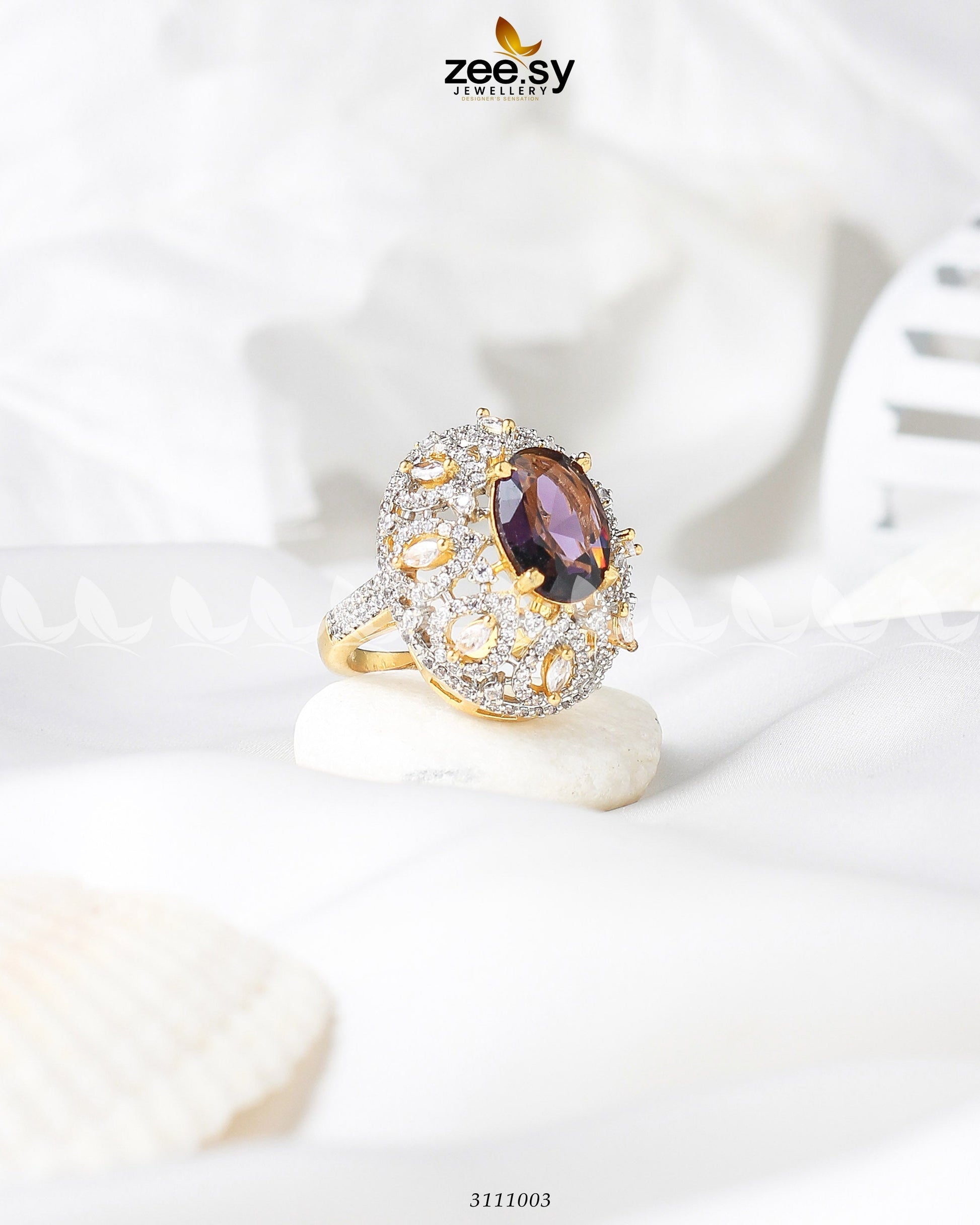 Kohinoor Ring - House Of Hania