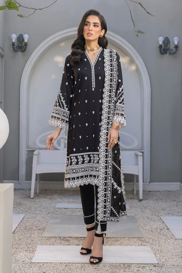 LSM | Embroidered Collection | 01 - House Of Hania