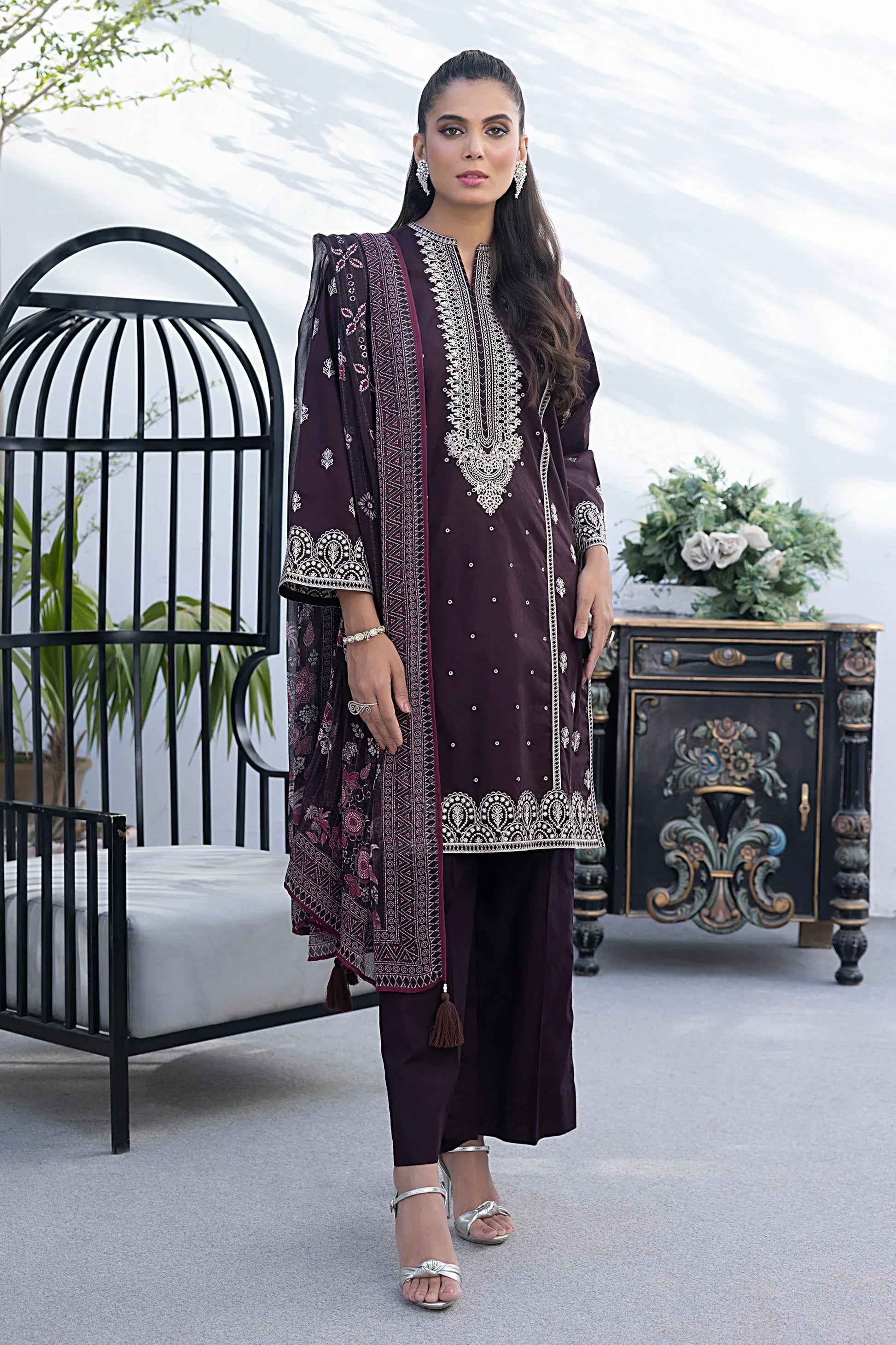 LSM | Spring Embroidered | 0013 - House Of Hania