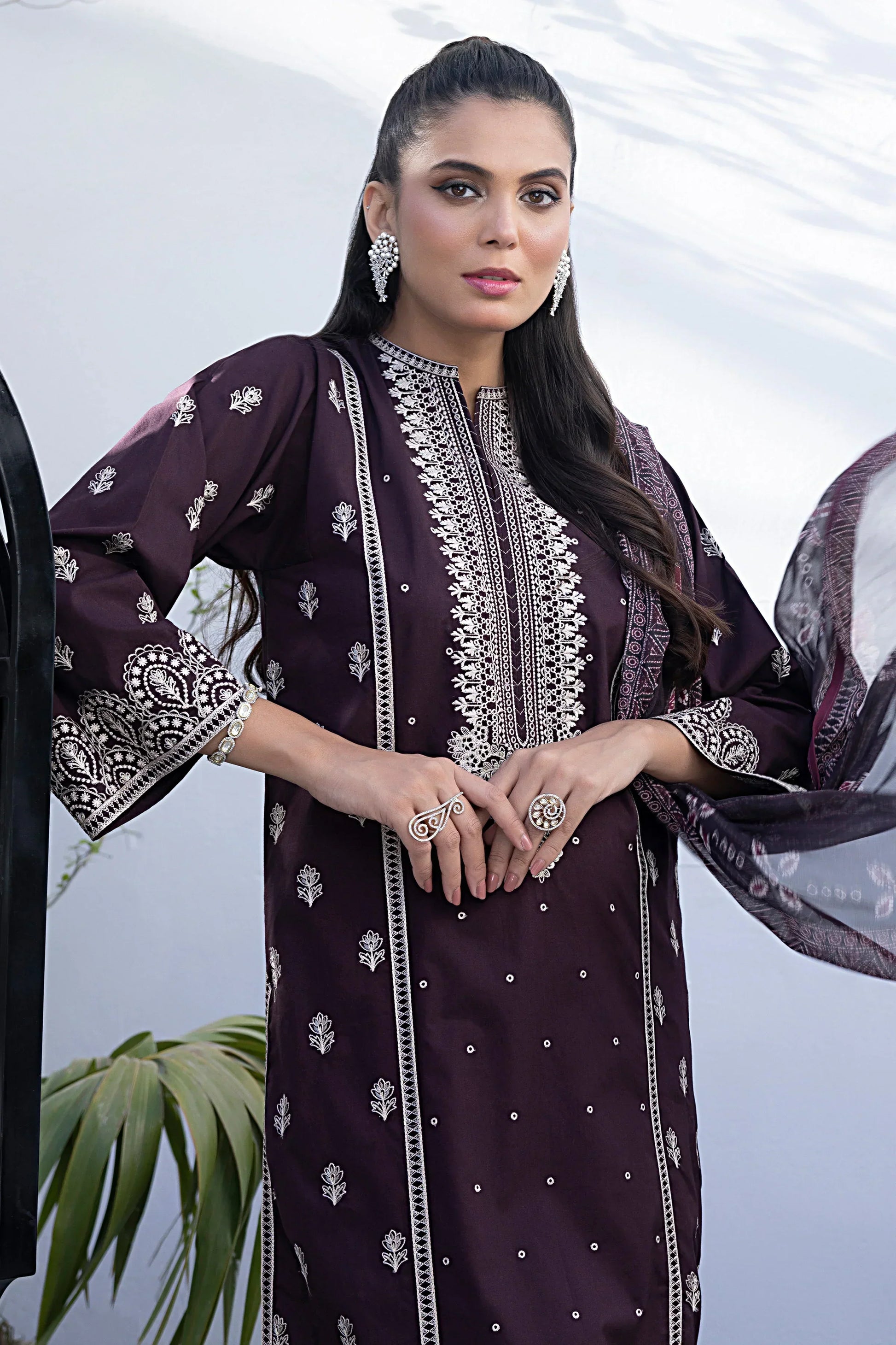 LSM | Spring Embroidered | 0013 - House Of Hania