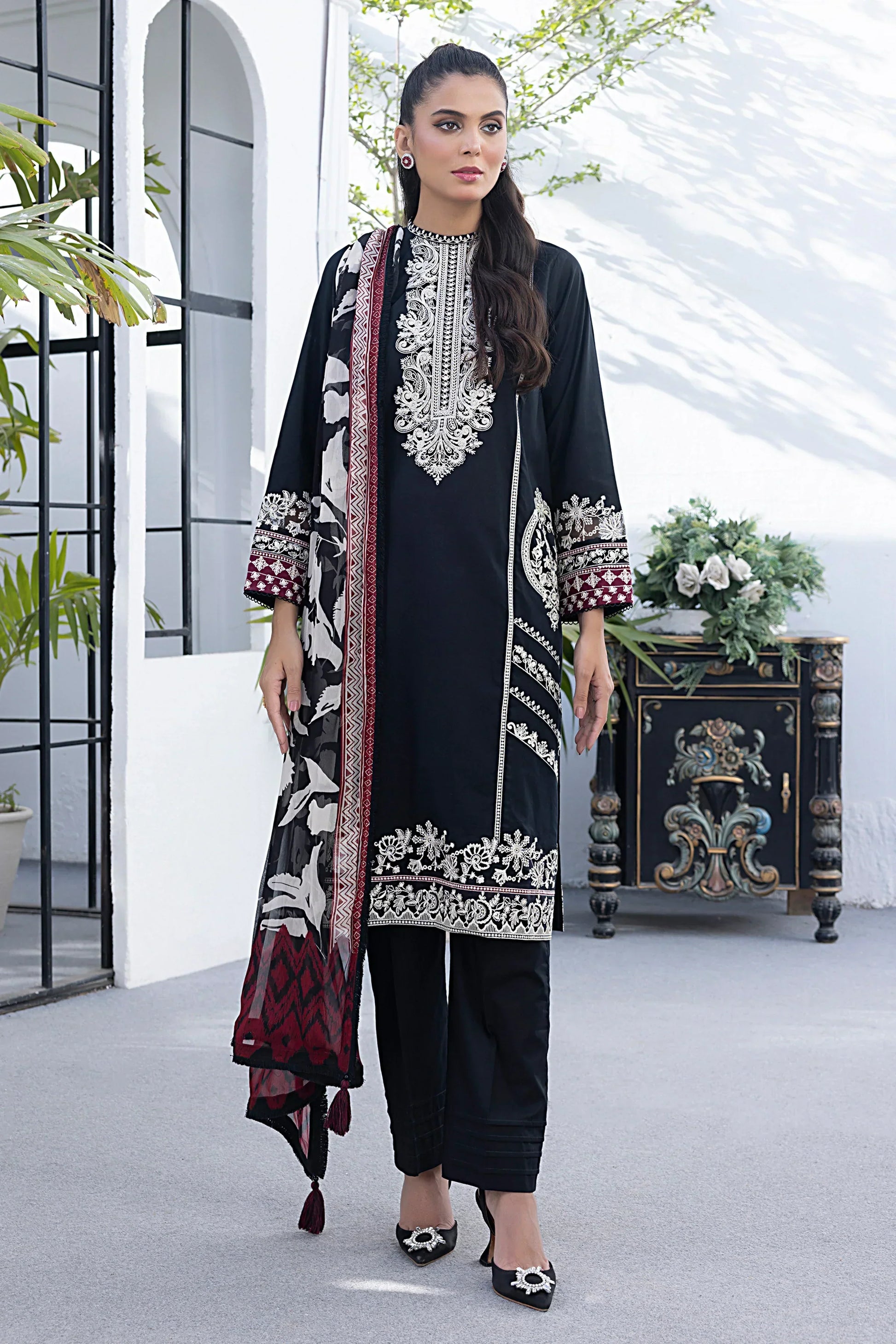 LSM | Spring Embroidered | 0021 - House Of Hania
