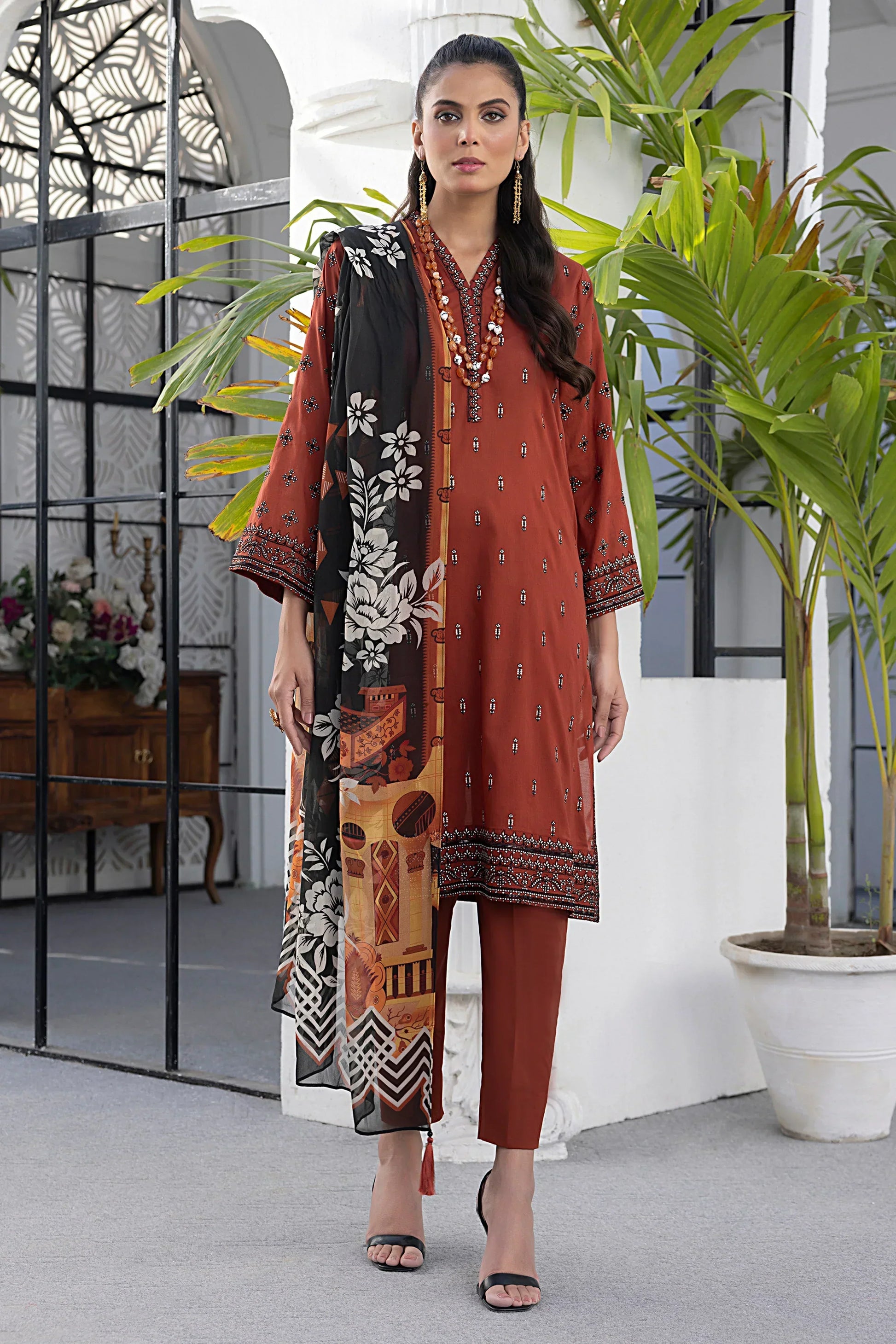 LSM | Spring Embroidered | 0179 - House Of Hania