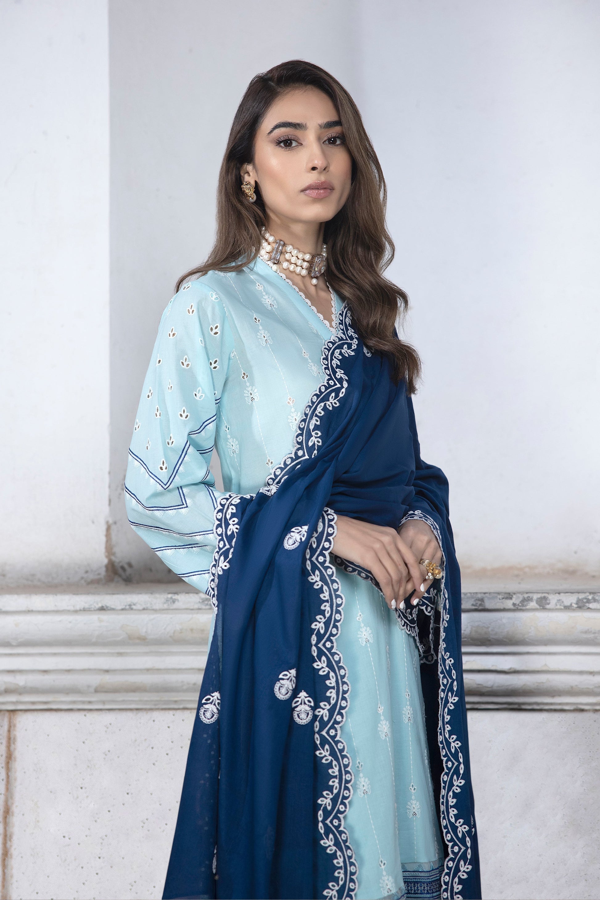 LSM | Spring Embroidered 24 | A-1 - House Of Hania