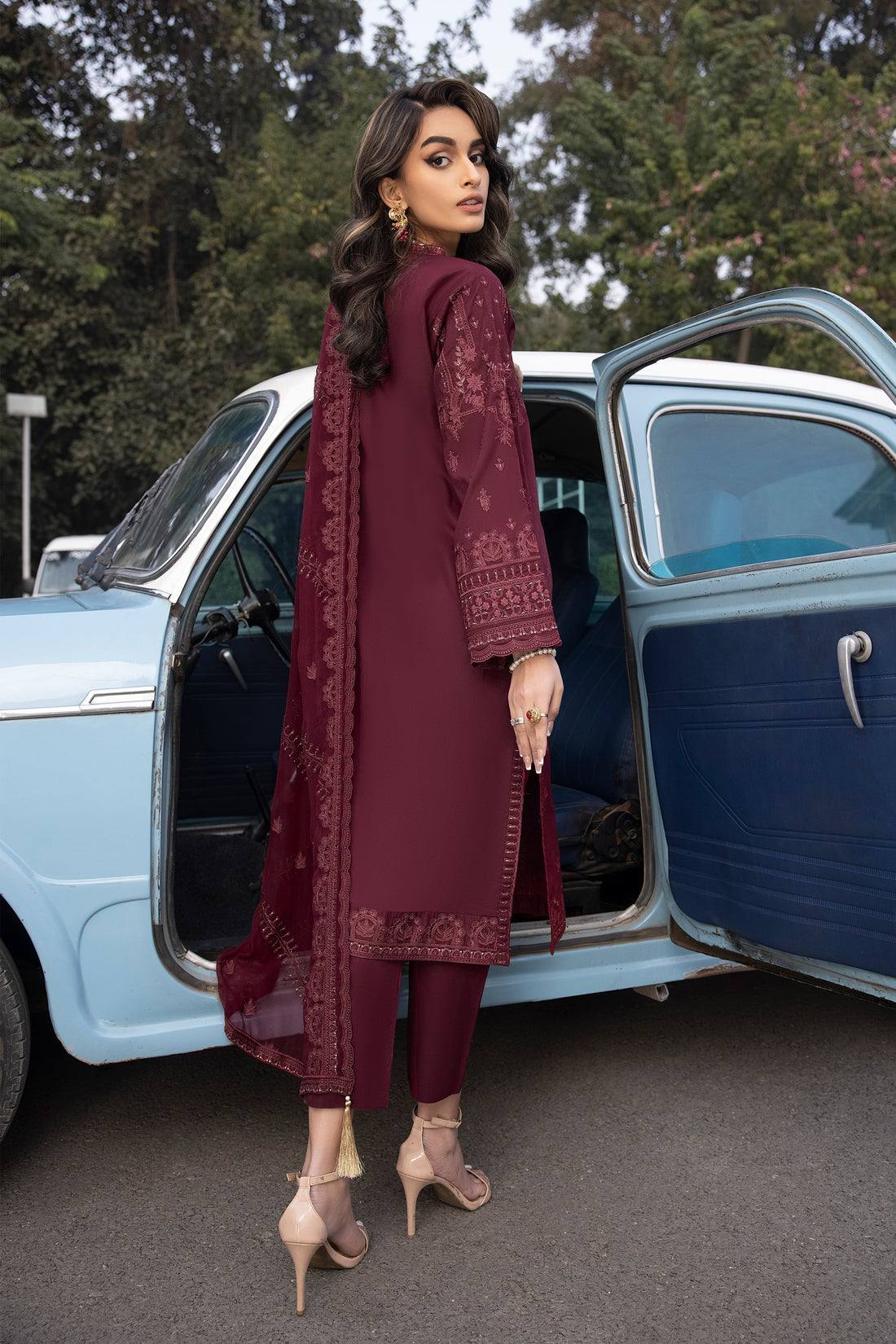 LSM | Spring Embroidered 24 | A-10 - House Of Hania
