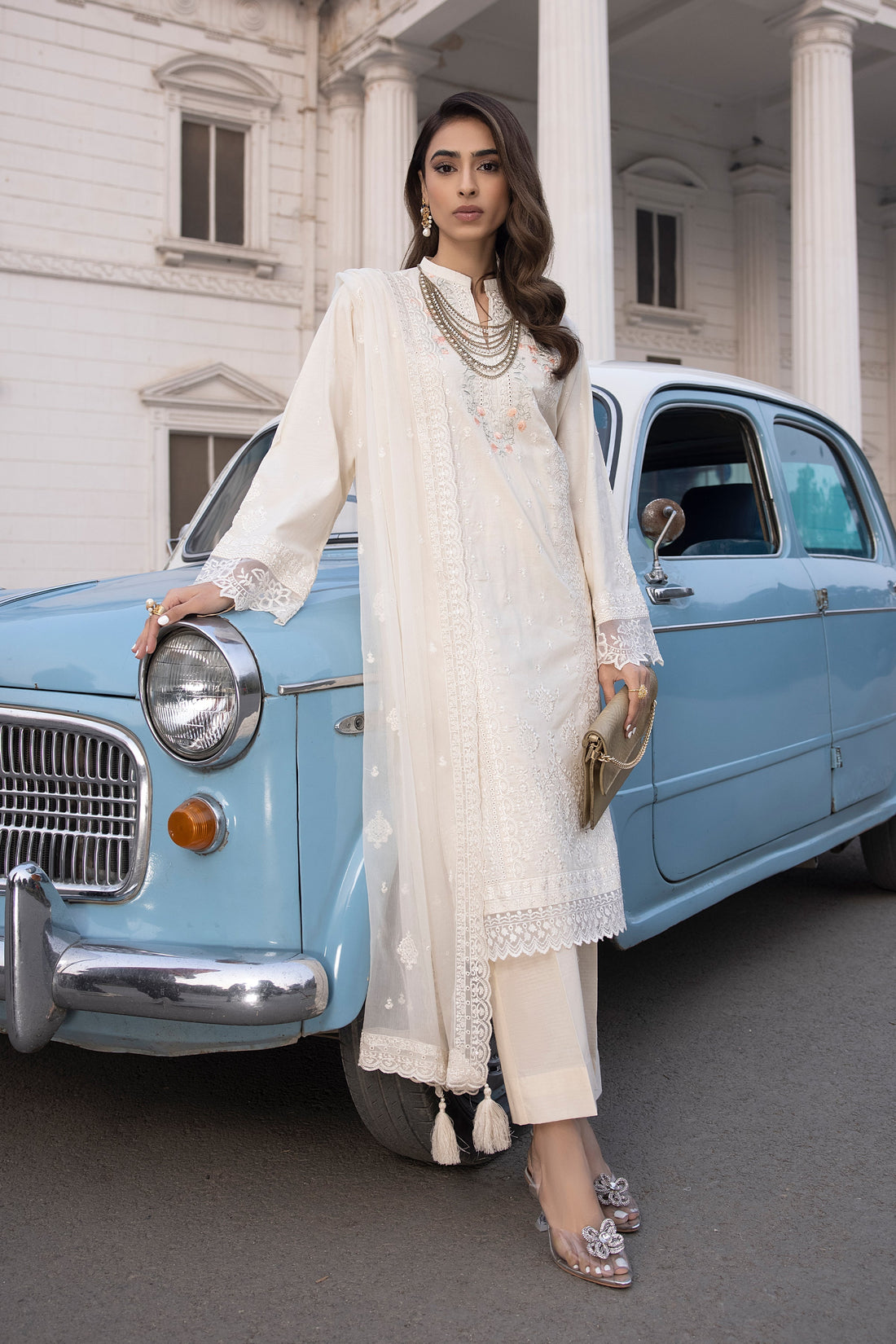 LSM | Spring Embroidered 24 | A-11 - House Of Hania
