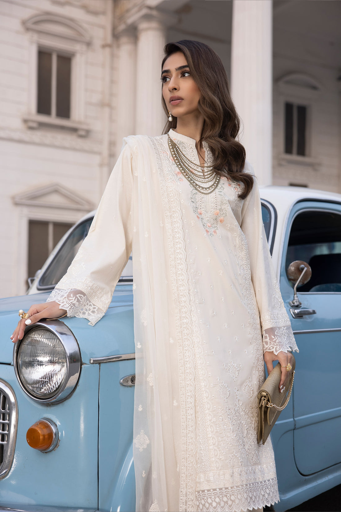 LSM | Spring Embroidered 24 | A-11 - House Of Hania