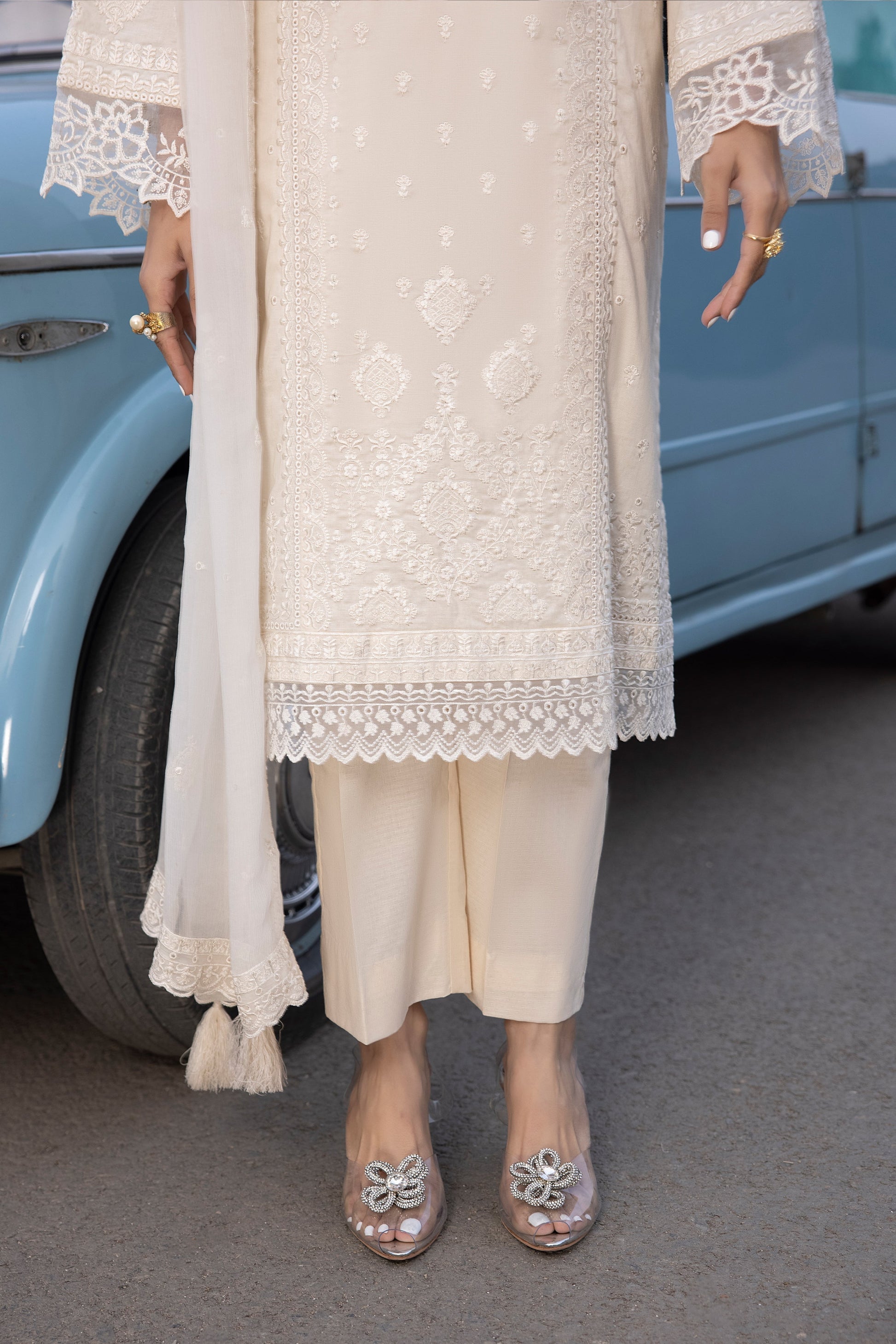 LSM | Spring Embroidered 24 | A-11 - House Of Hania