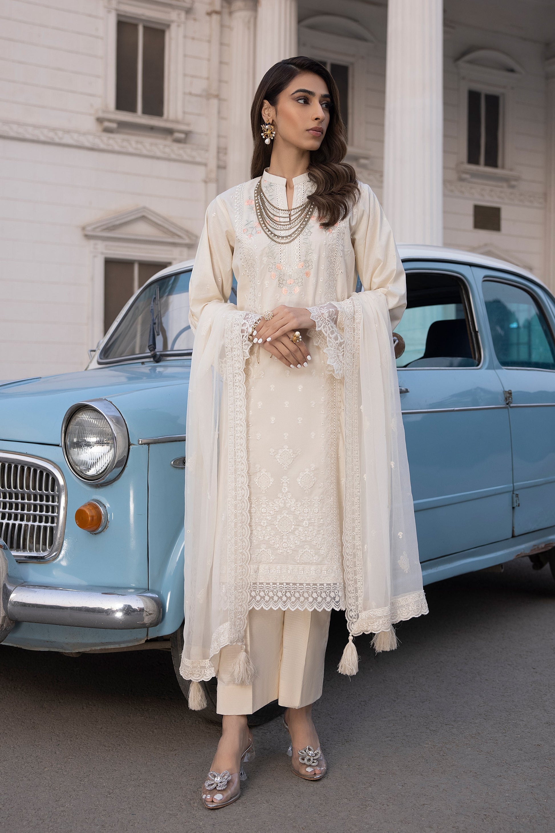 LSM | Spring Embroidered 24 | A-11 - House Of Hania