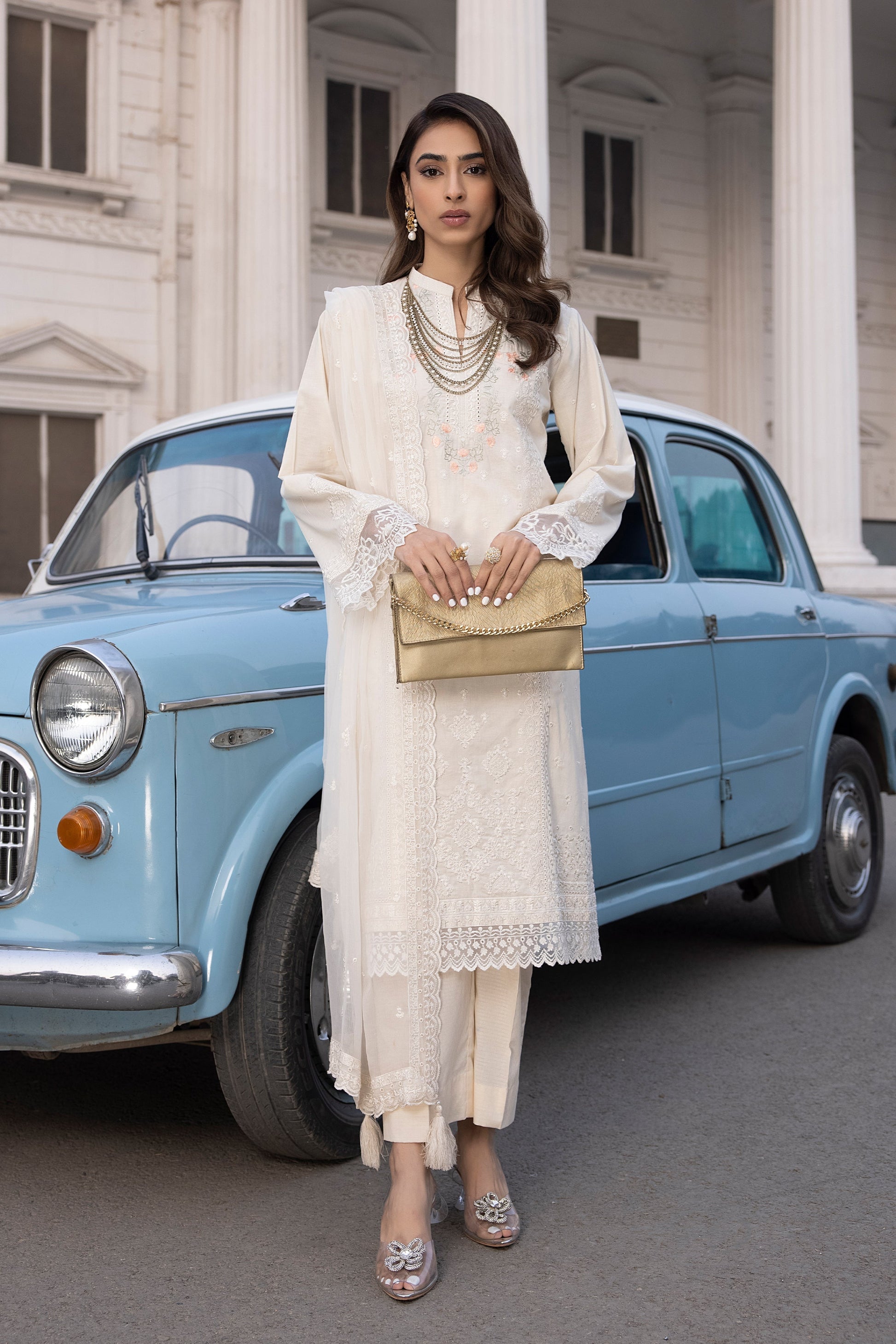 LSM | Spring Embroidered 24 | A-11 - House Of Hania