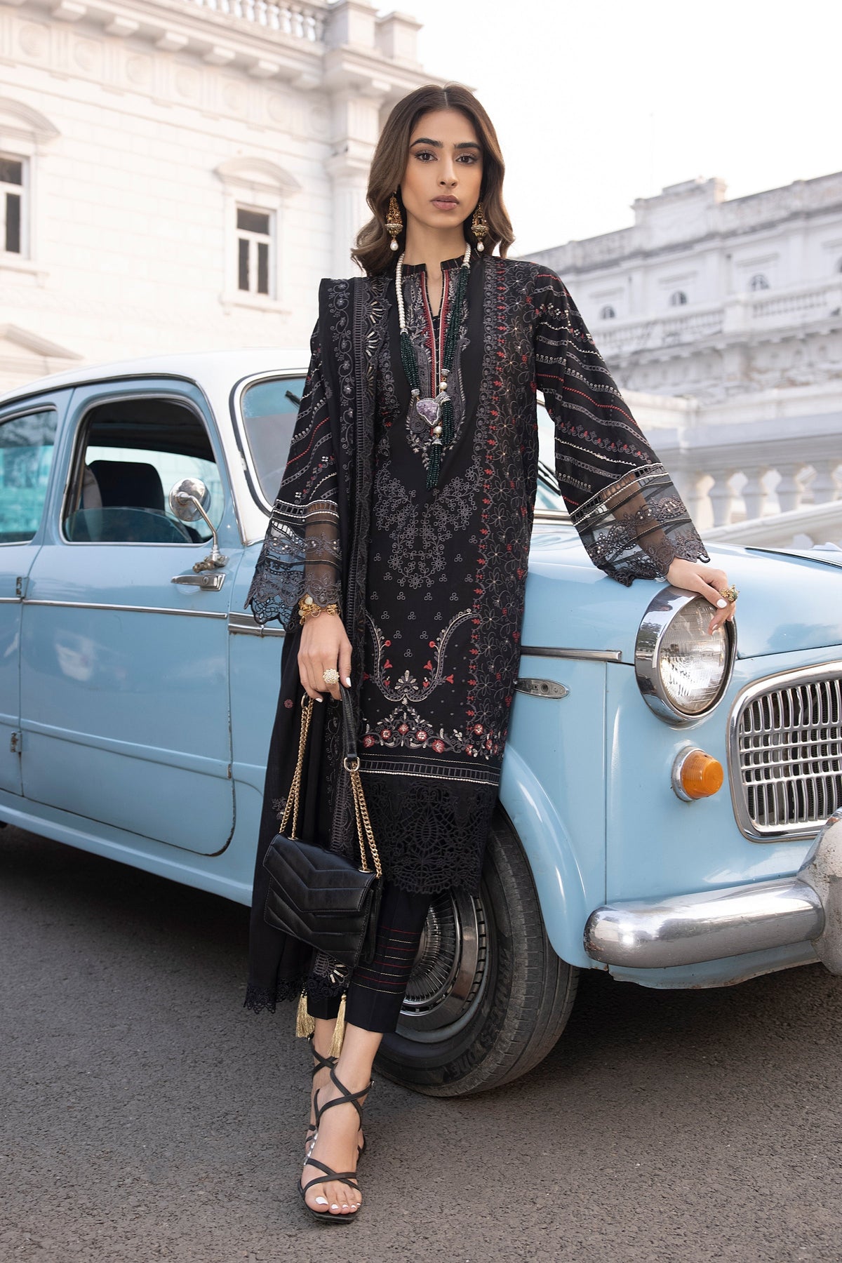 LSM | Spring Embroidered 24 | A-12 - House Of Hania