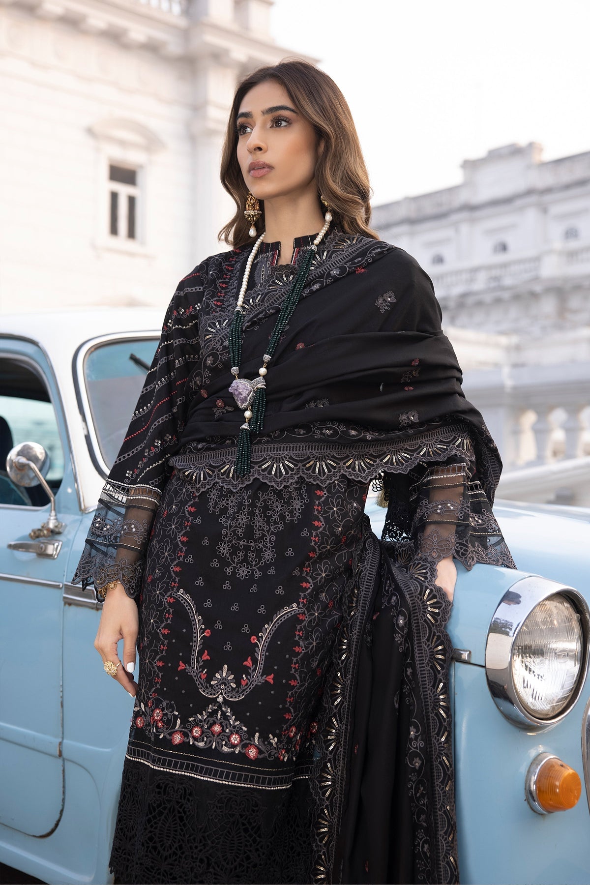 LSM | Spring Embroidered 24 | A-12 - House Of Hania