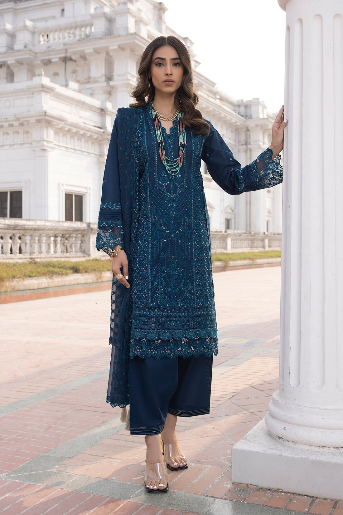 LSM | Spring Embroidered 24 | A-14 - House Of Hania