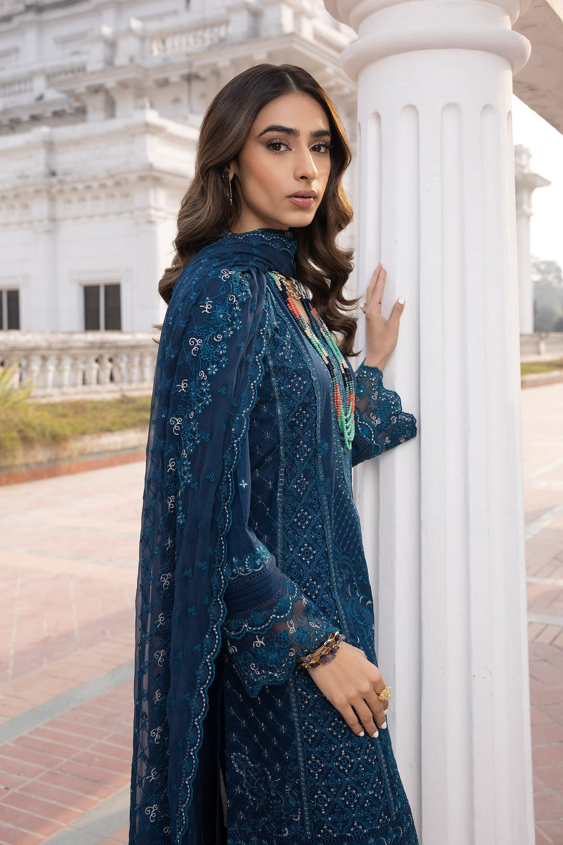 LSM | Spring Embroidered 24 | A-14 - House Of Hania