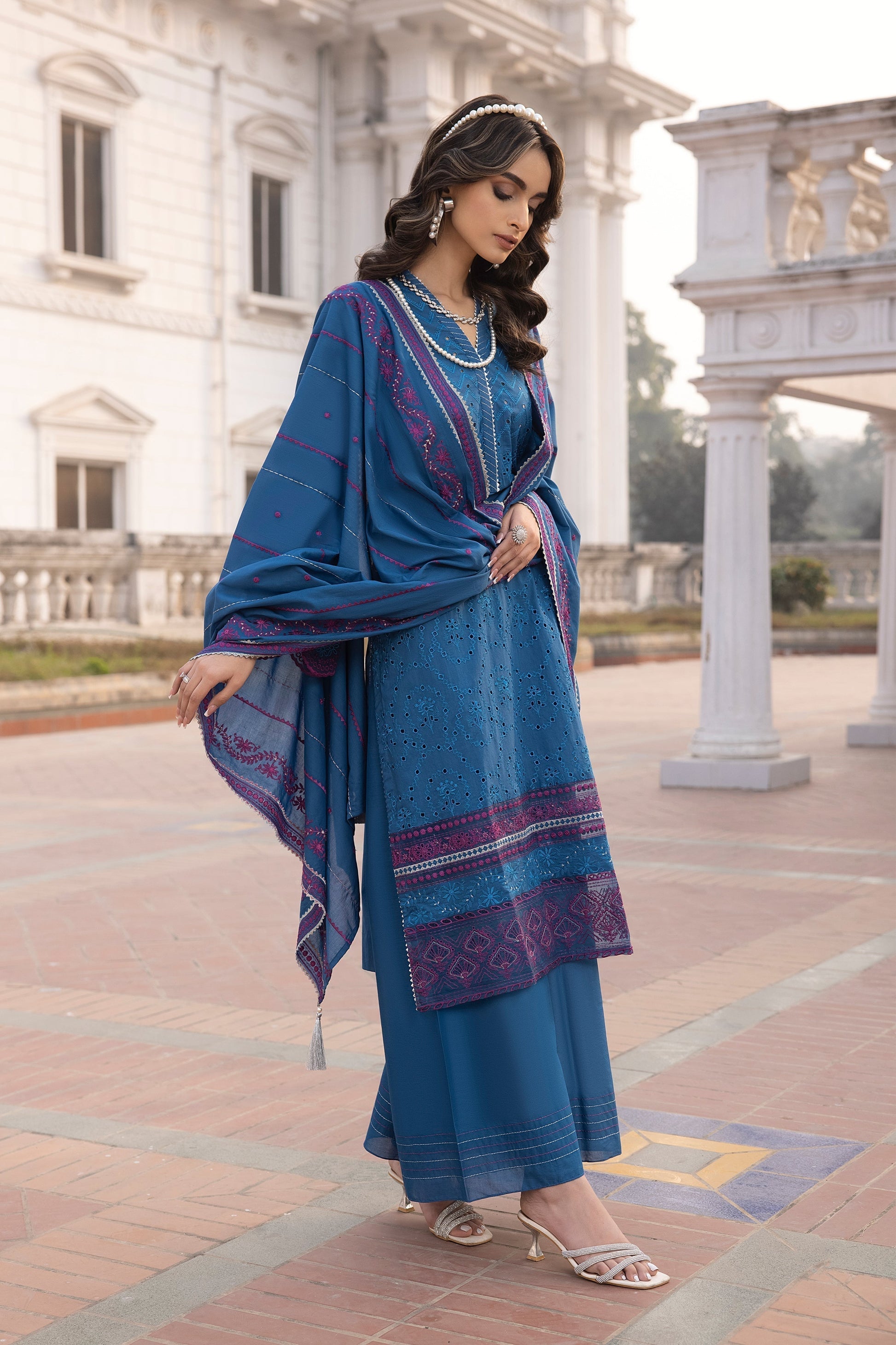 LSM | Spring Embroidered 24 | A-4 - House Of Hania