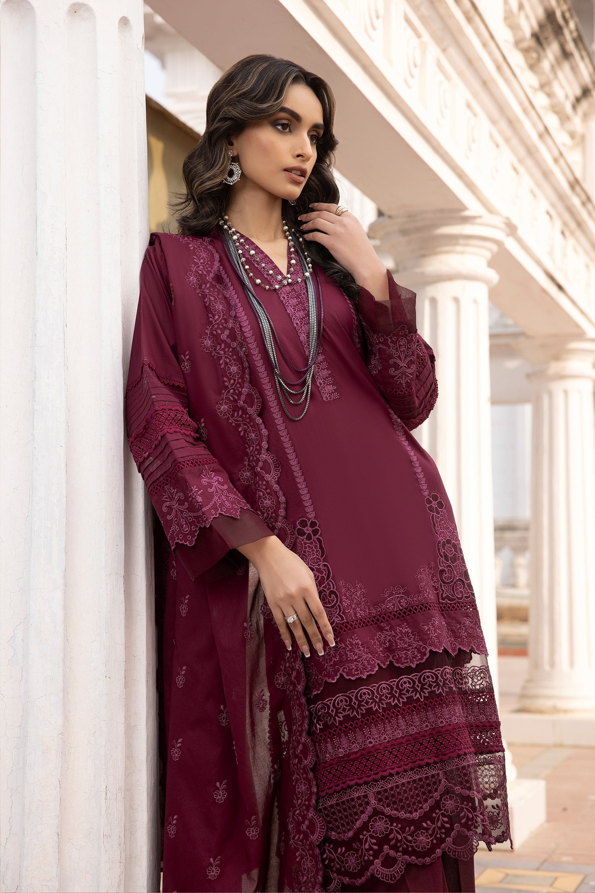 LSM | Spring Embroidered 24 | A-9 - House Of Hania