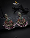 Lahza Naurattan Earrings - House Of Hania
