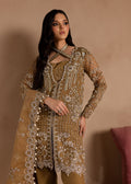 Lamhay by Maria Osama Khan Embroidered Organza 3Pc Suit - Sabahat - House Of Hania