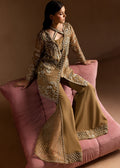 Lamhay by Maria Osama Khan Embroidered Organza 3Pc Suit - Sabahat - House Of Hania