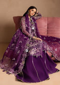 Lamhay by Maria Osama Khan Embroidered Organza 3Pc Suit - Sheesham - House Of Hania