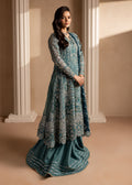 Lamhay by Maria Osama Khan Embroidered Organza 3Pc Suit - Sumbul - House Of Hania