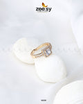 Lavish Zircon Ring - House Of Hania