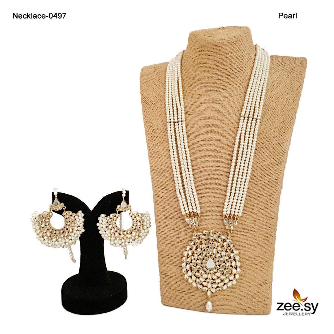 Lotus Necklace-0497 - House Of Hania