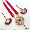 Lotus Necklace-0497 - House Of Hania