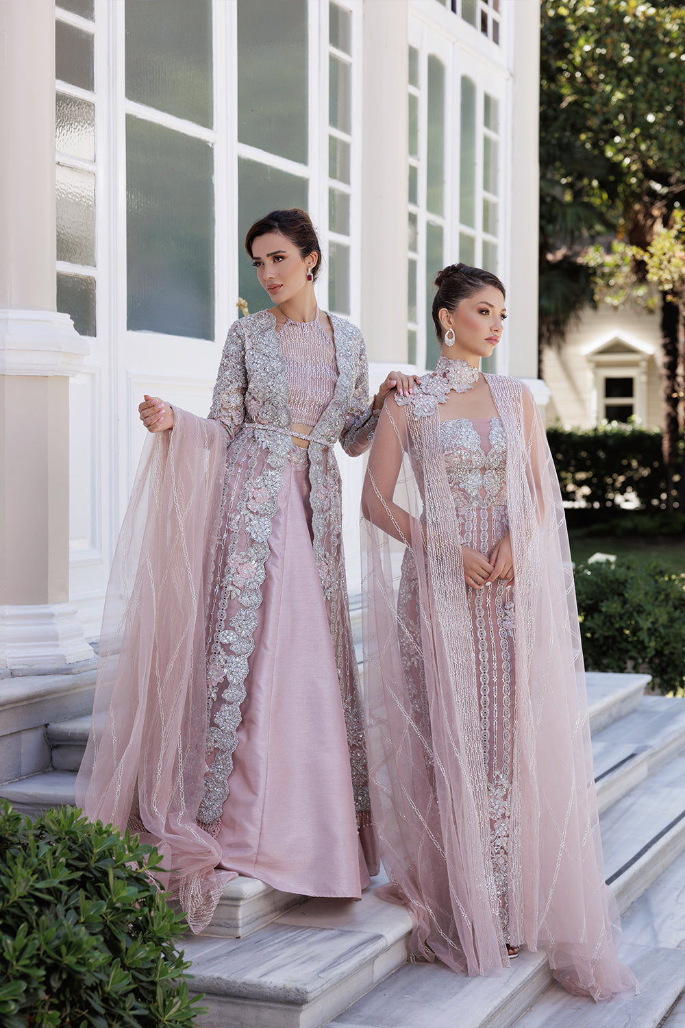 Lumiere By Saira Rizwan Embroidered Organza 3Pc Suit SR-01 - House Of Hania
