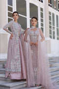 Lumiere By Saira Rizwan Embroidered Organza 3Pc Suit SR-01 - House Of Hania
