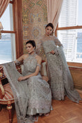 Lumiere By Saira Rizwan Embroidered Organza 3Pc Suit SR-03 - House Of Hania
