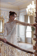 Lumiere By Saira Rizwan Embroidered Organza 3Pc Suit SR-04 - House Of Hania