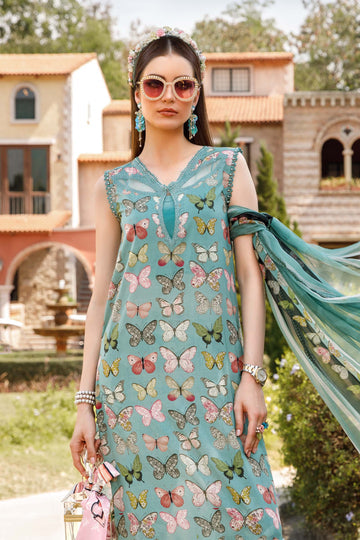 MARIA B DIGITAL LAWN D-96039 B - House Of Hania