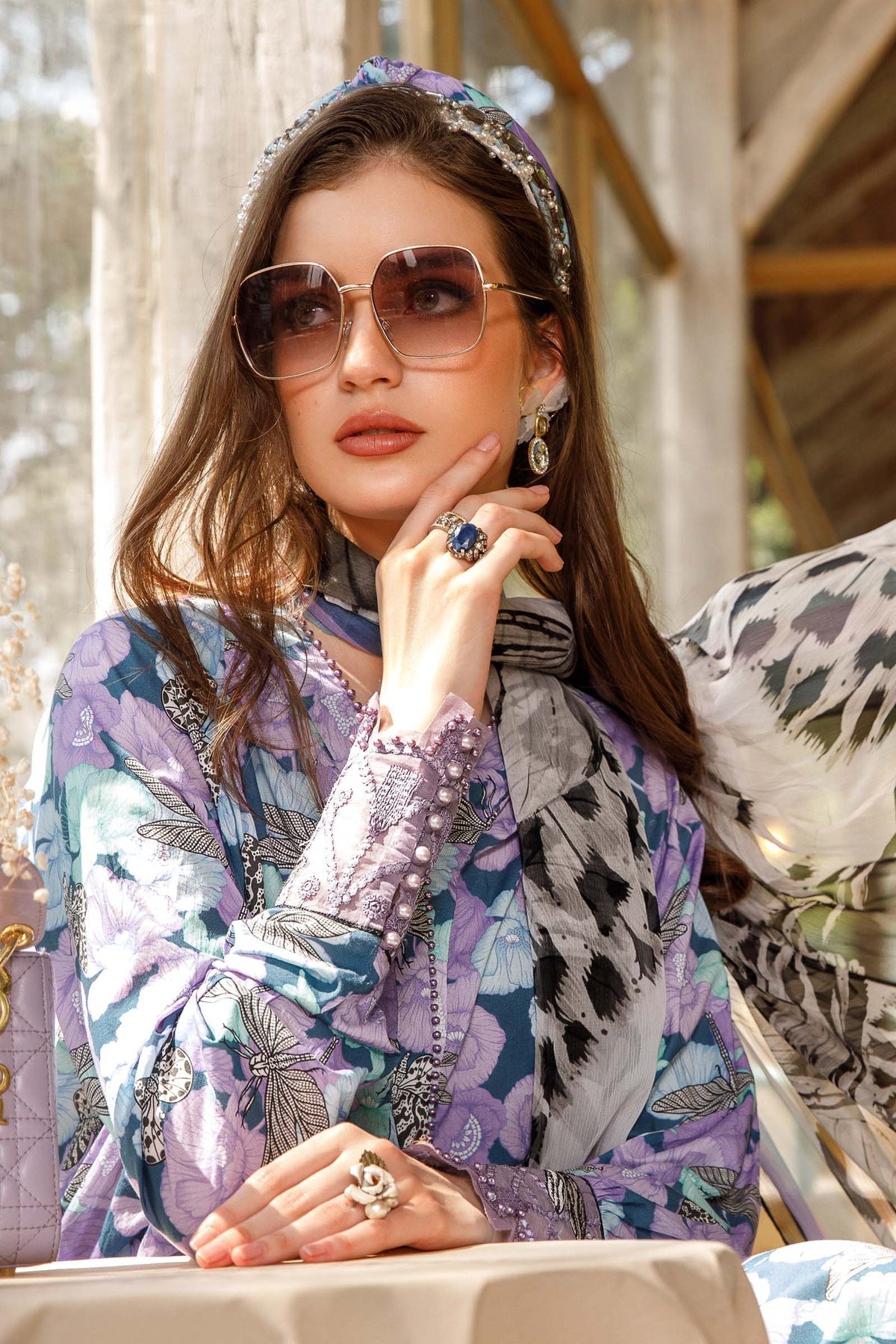 MARIA B DIGITAL LAWN D-96039 C - House Of Hania