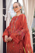 MARIA B EID COLLECTION EL-23-03-Brunt Orange - House Of Hania