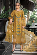 MARIA B EID COLLECTION UNSTITCHED EL-23-06-Mustard - House Of Hania
