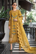 MARIA B EID COLLECTION UNSTITCHED EL-23-06-Mustard - House Of Hania