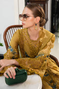 MARIA B EID COLLECTION UNSTITCHED EL-23-06-Mustard - House Of Hania