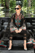 MARIA B EID LAWN COLLECTION EL-23-04-Black - House Of Hania