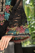 MARIA B EID LAWN COLLECTION EL-23-04-Black - House Of Hania