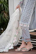 MARIA B EID LAWN COLLECTION EL-23-10-Ice Blue - House Of Hania